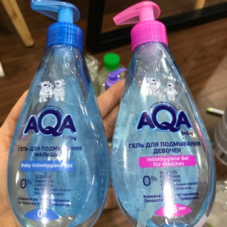 Dung dịch vệ sinh Aqa cho bé trai, bé gái