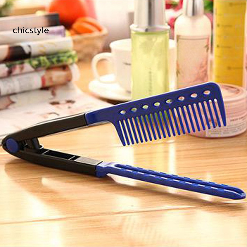 Lược chải tạo kiểu tóc hình chữ V chuyên dụng cho salon