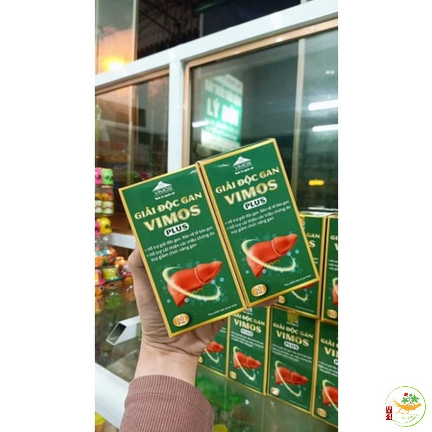 Giải Độc Gan Vimos,Hỗ Trợ Cải Thiện Men Gan, Ngăn Ngừa Mẩn Ngứa, Mề Đay