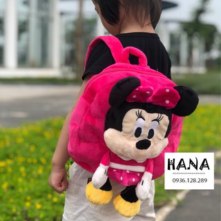 Ba lô cho bé học mầm non mẫu giáo mầm non nhân vật hoạt hình dễ thương
