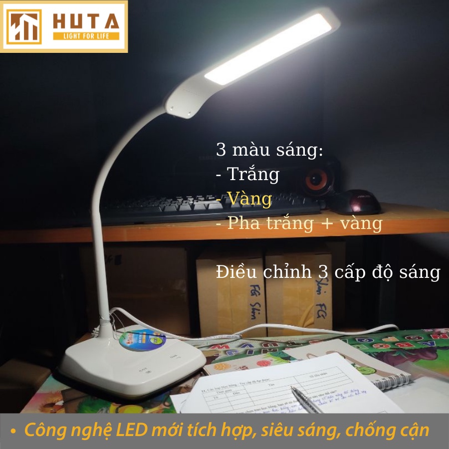 Đèn Học Để Bàn Chống Cận RẠNG ĐÔNG SUNLIKE RD-RL-36.LED, cảm ứng, điều chỉnh độ sáng, màu sáng – HUTA Shop