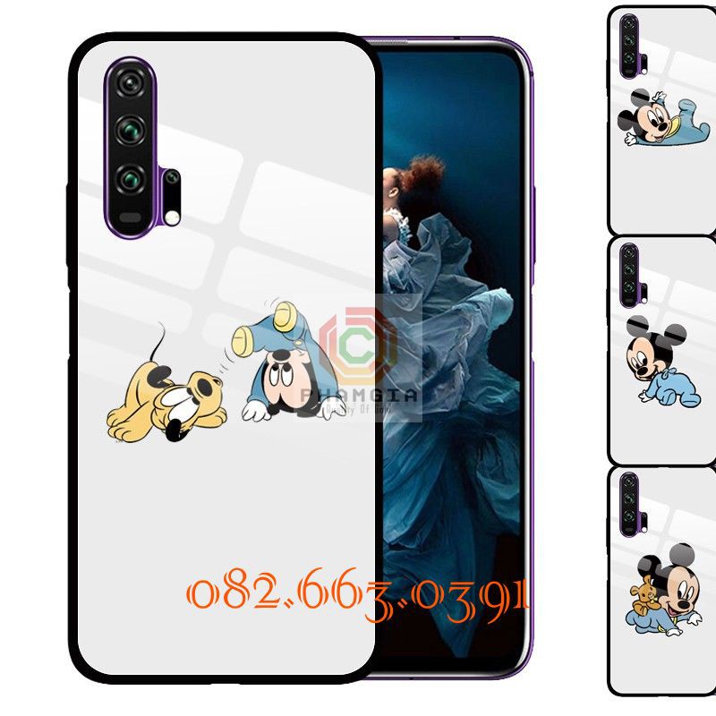 Ốp lưng Honor 20 pro dẻo in hình chuột siêu dễ thương
