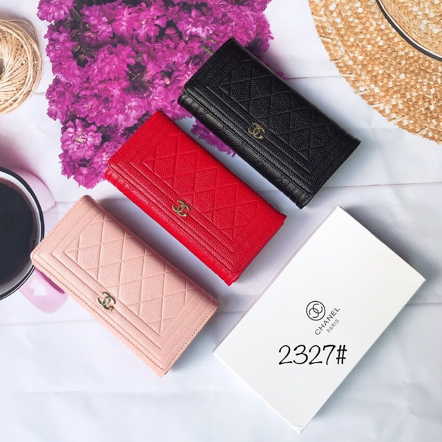 Ví dài, dạ mềm 3 màu