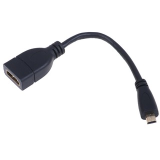 (3C & Bi) Giắc Chuyển Đổi Từ Micro Hdmi Sang Hdmi Male Sang Female Cho Hdtv Type D Hdmi