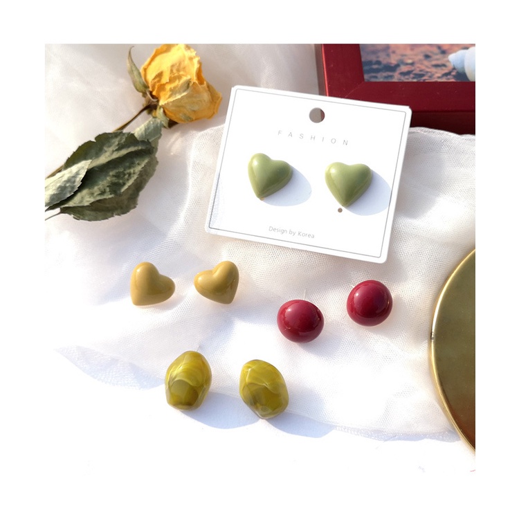 Khuyên Tai Kim Bạc S925 Thiết Kế Đơn Giản Dễ Phối Đồ Thời Trang Xuân Hè Cho Nữ