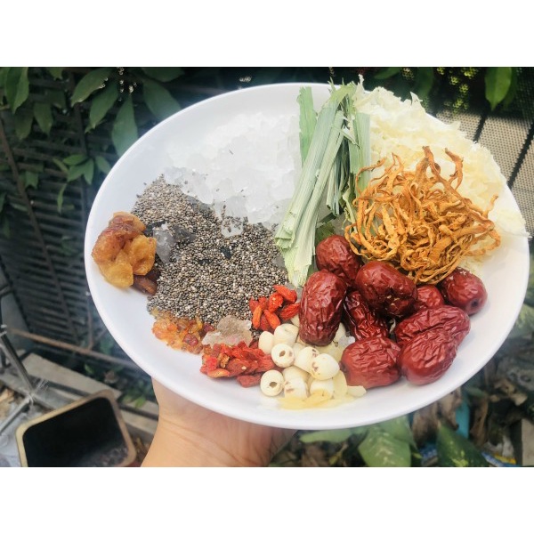 Set chè dưỡng nhan tiện lợi