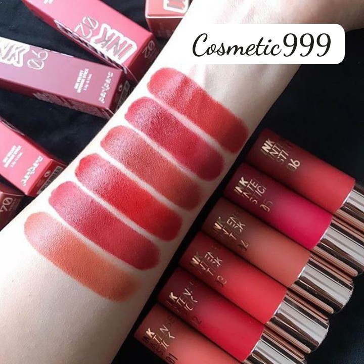 Son 3ce chính hãng, son thỏi 3ce 909 đỏ nâu, 220 cam đất, 221 hồng đất,222 đỏ đất,226 227 228 Cosmetic999