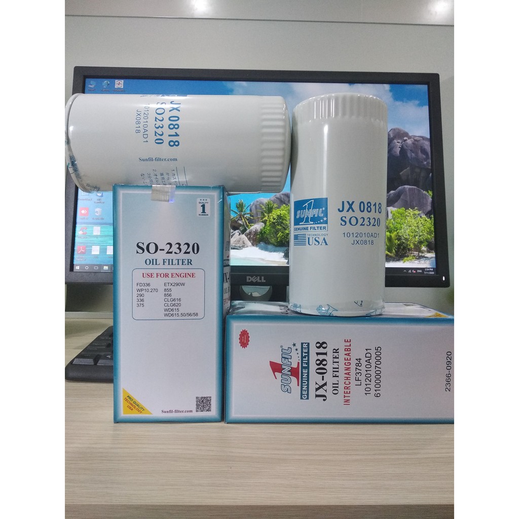 Lọc nhớt Howo A7 - Đầu kéo Auman JX0818 - SO2320 - Sunfil 1