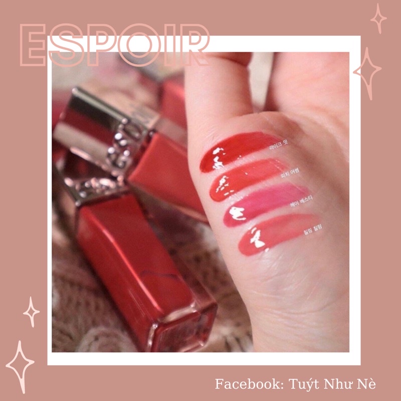 Son Espoir Couture Lip Tint Velvet & Shine bản mới Fall/Winter '21 | BigBuy360 - bigbuy360.vn