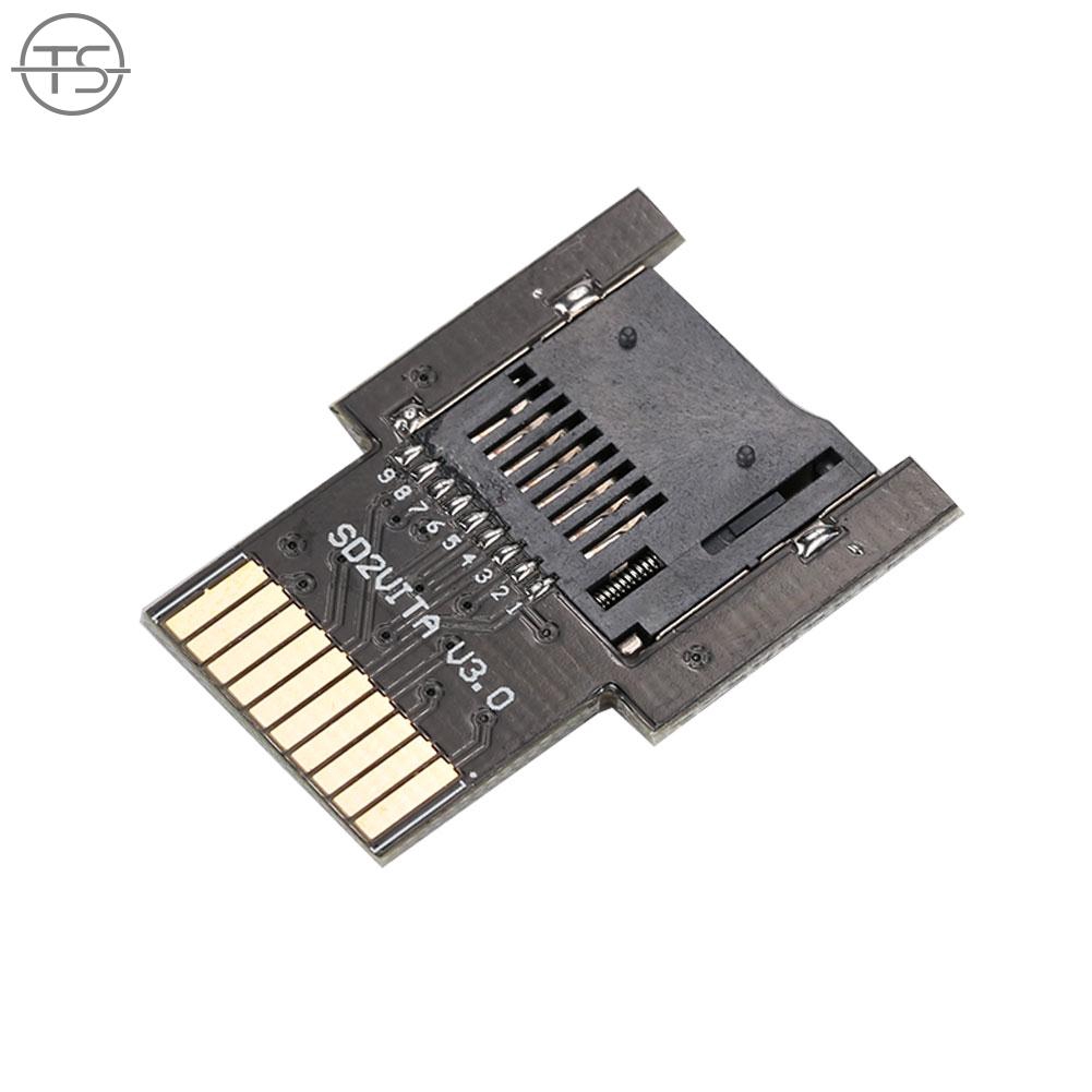 SONG SD Adapter Micro SD Adapter Card SD2VITA Black for PSV