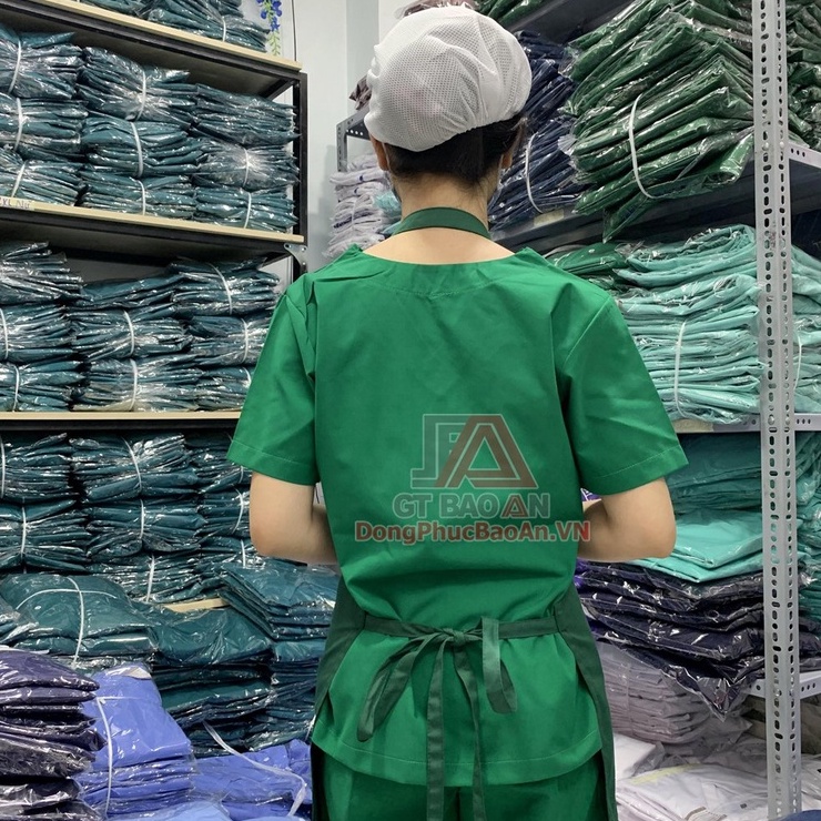 Đồng Phục Phòng Sạch, Phòng Lạnh Cho Công Nhân Thực Phẩm, Quần Áo Crubs