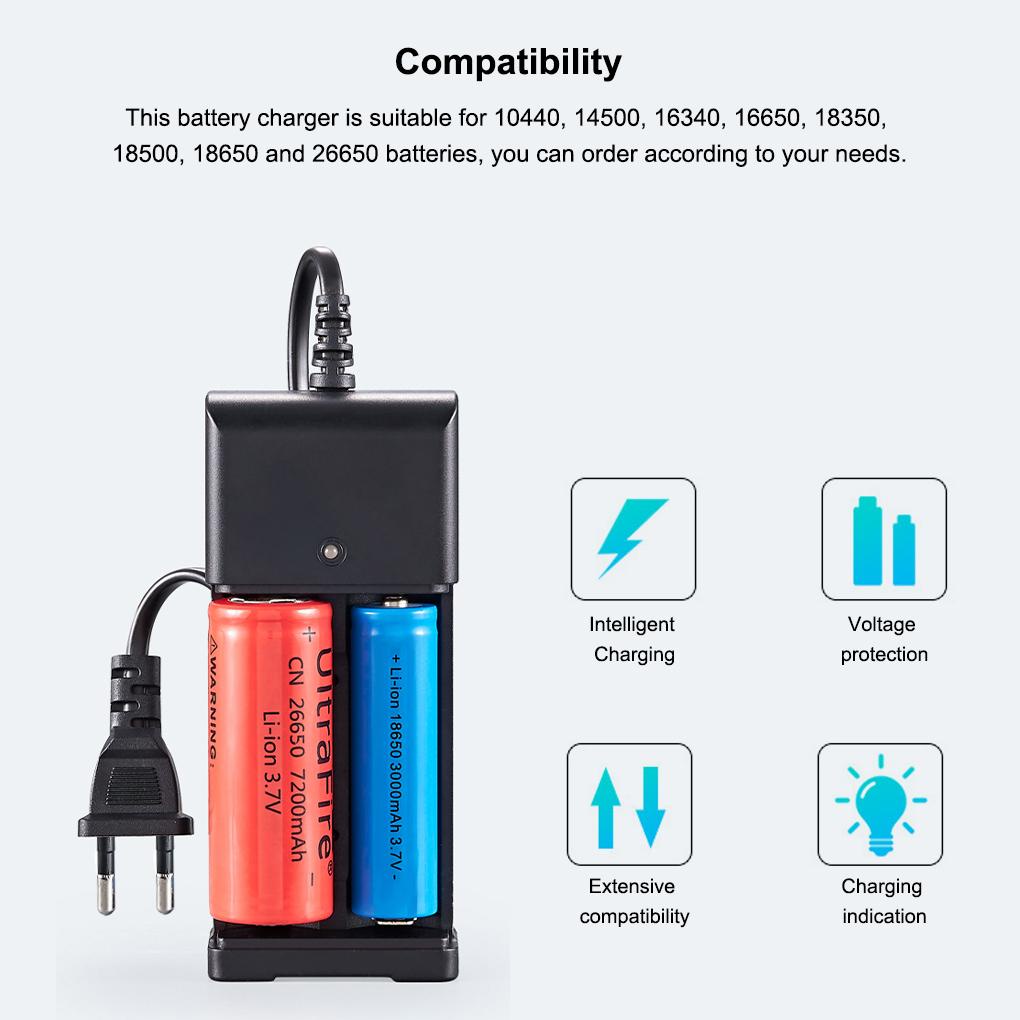 Cục Sạc Pin 4.2V Có Đèn LED Chỉ Báo Tiện Dụng