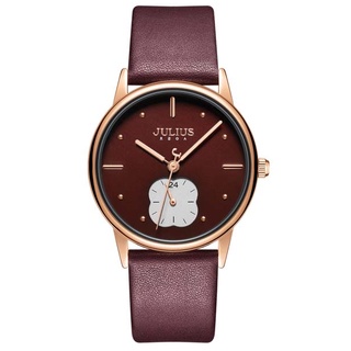 Đồng hồ nữ Julius dây da thời trang Ja-1244