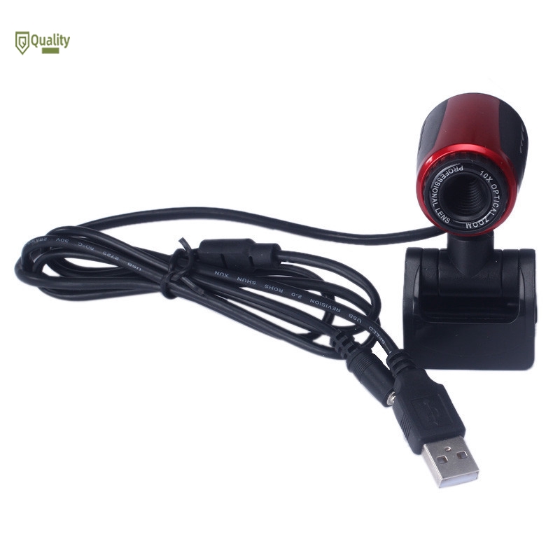 Webcam HD PC có mic dây cắm USB, Digital External Webcam Camera Kết nối USB không cần trình điều khiển 1024x768