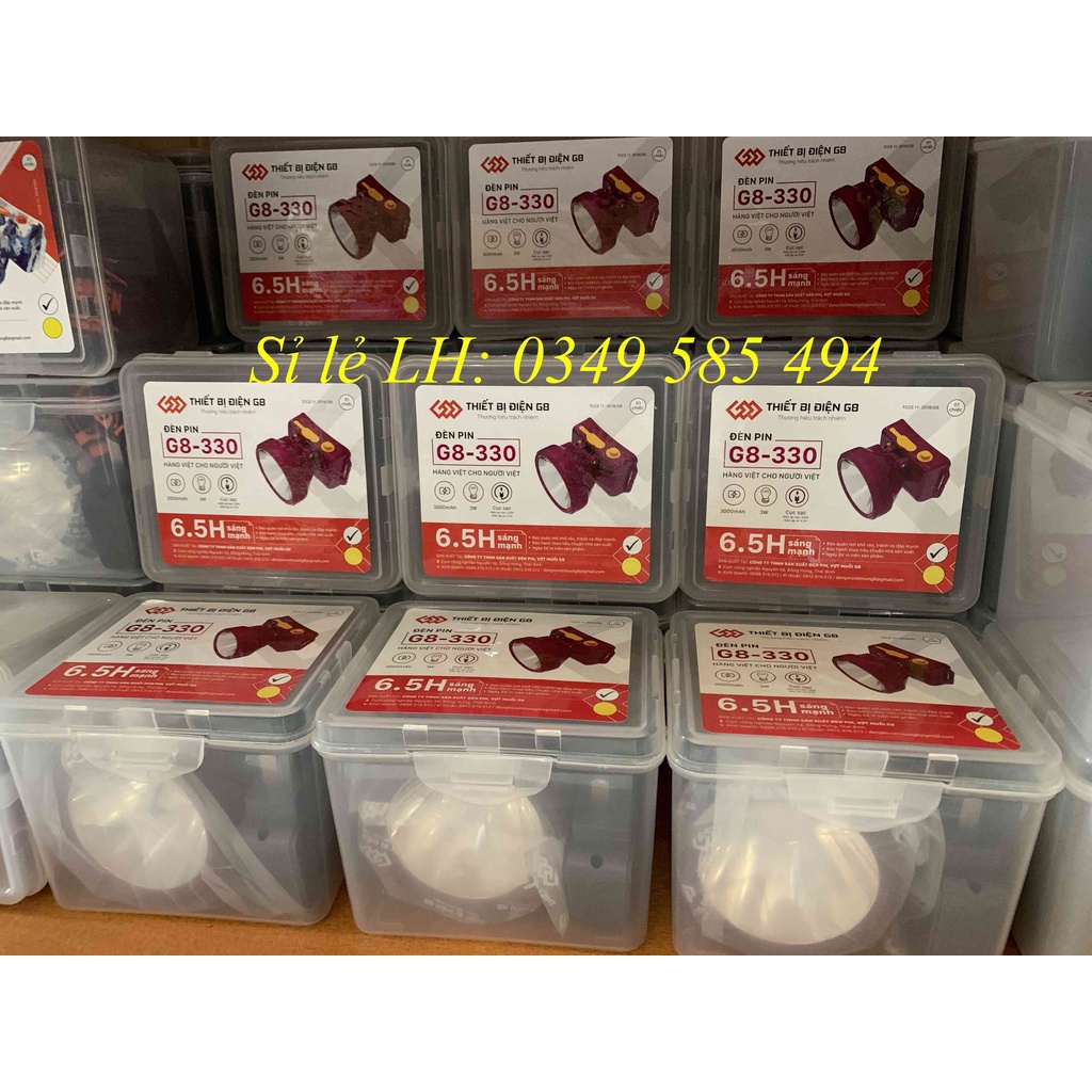 Đèn pin đội đầu chống nước G8-330 -