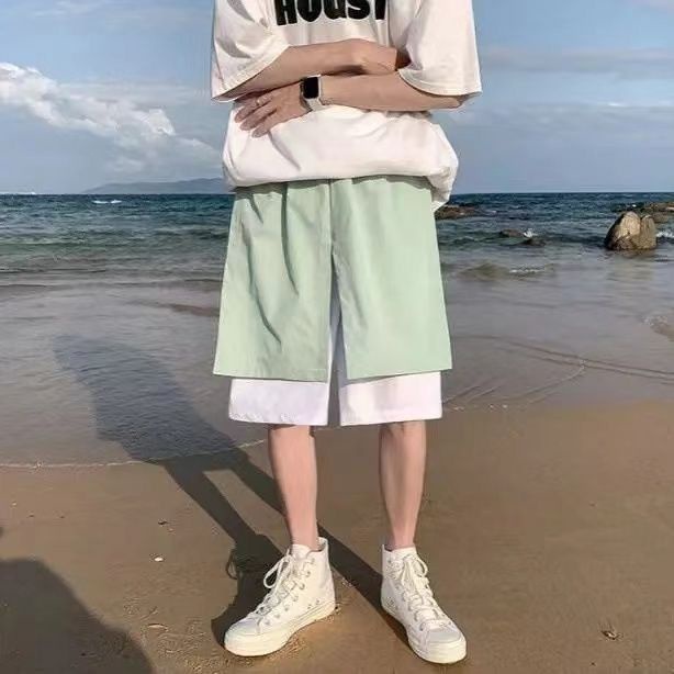 Quần short phối màu thời trang năng động cho nam