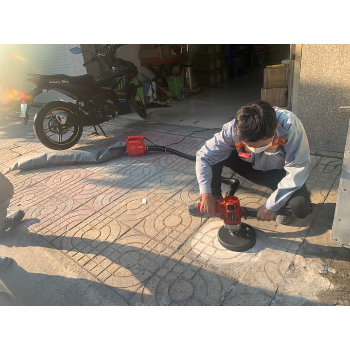 Túi đựng bụi máy hút bụi bằng vải thông dụng giặt được tái sử dụng được. Dài 1.55m dùng máy mài hút cầm tay