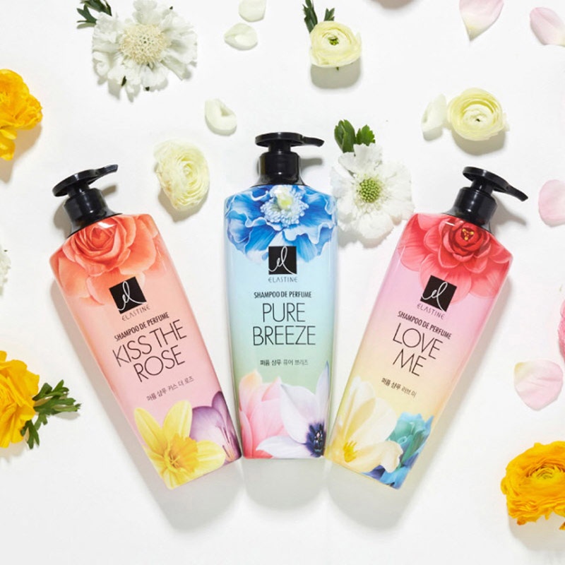 Dầu Gội Elastine Hương Nước Hoa Shampoo De Perfume 600ml