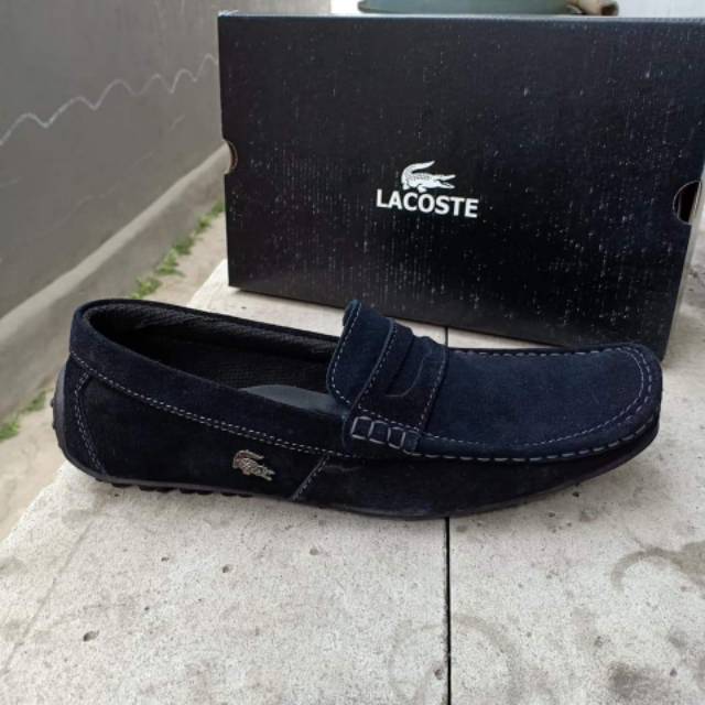 Lacoste Giày Lười Thiết Kế Trẻ Trung Hợp Thời Trang Cho Nam