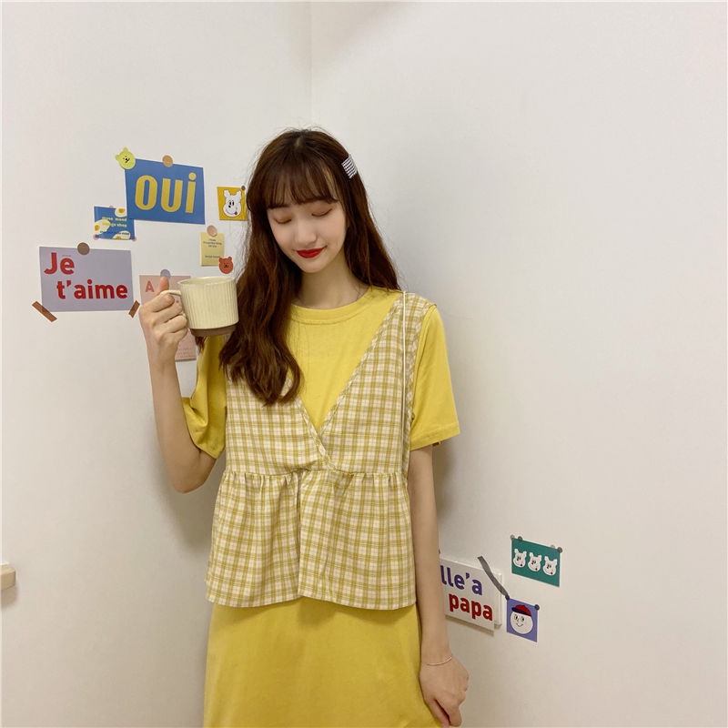 Đầm Perty màu trơn xẻ tà/ Áo khoác vest Perty thời trang mùa hè cho nữ