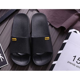 Dép lê 2 quai ngang nam thời trang hot 2019