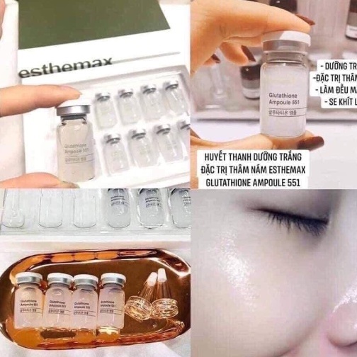 :Tế bào gốc truyền trắng glutathione esthemax chính hãng hàn quốc