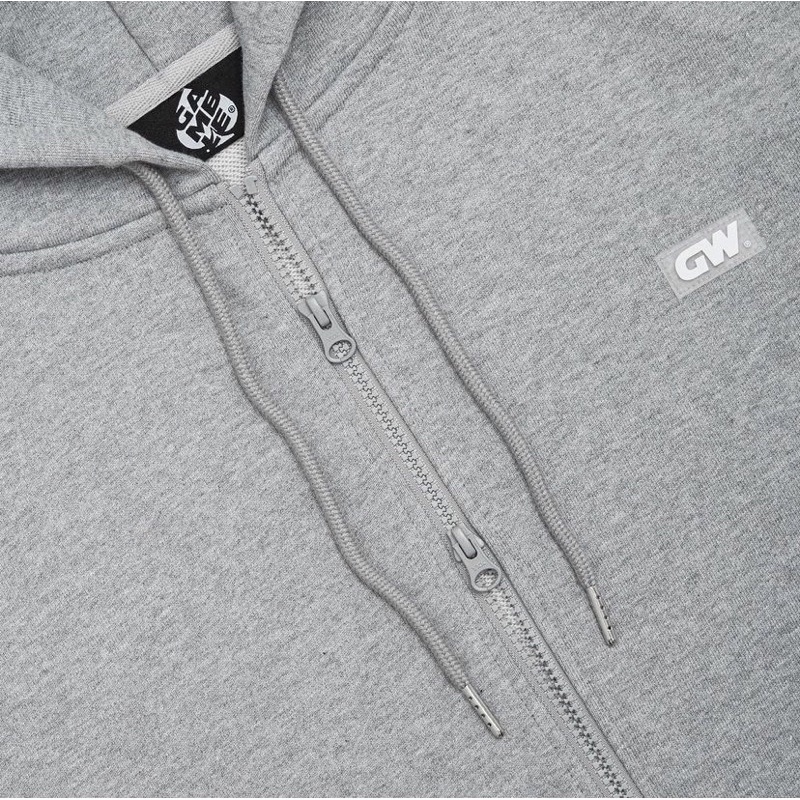 Áo Hoodie Dây Kéo Vải Nỉ Chân Cua GAMBLE WORLDWIDE