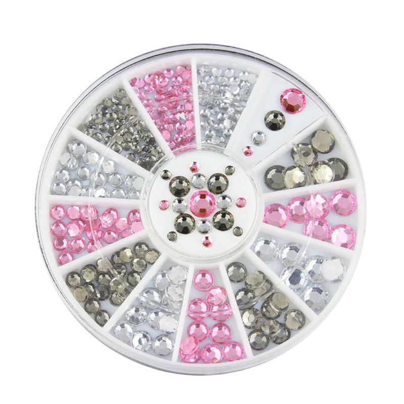 Hạt Pha Lê 3D Nhiều Màu Đính Móng Nghệ Thuật Cho Nữ
