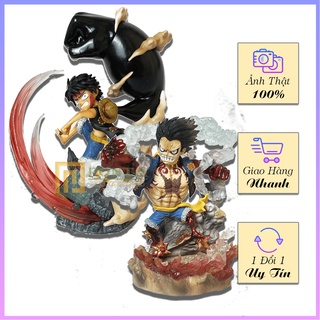 Mô hình One Piece luffy chibi, mô hình luffy wcf Ponta Figure bản đẹp.