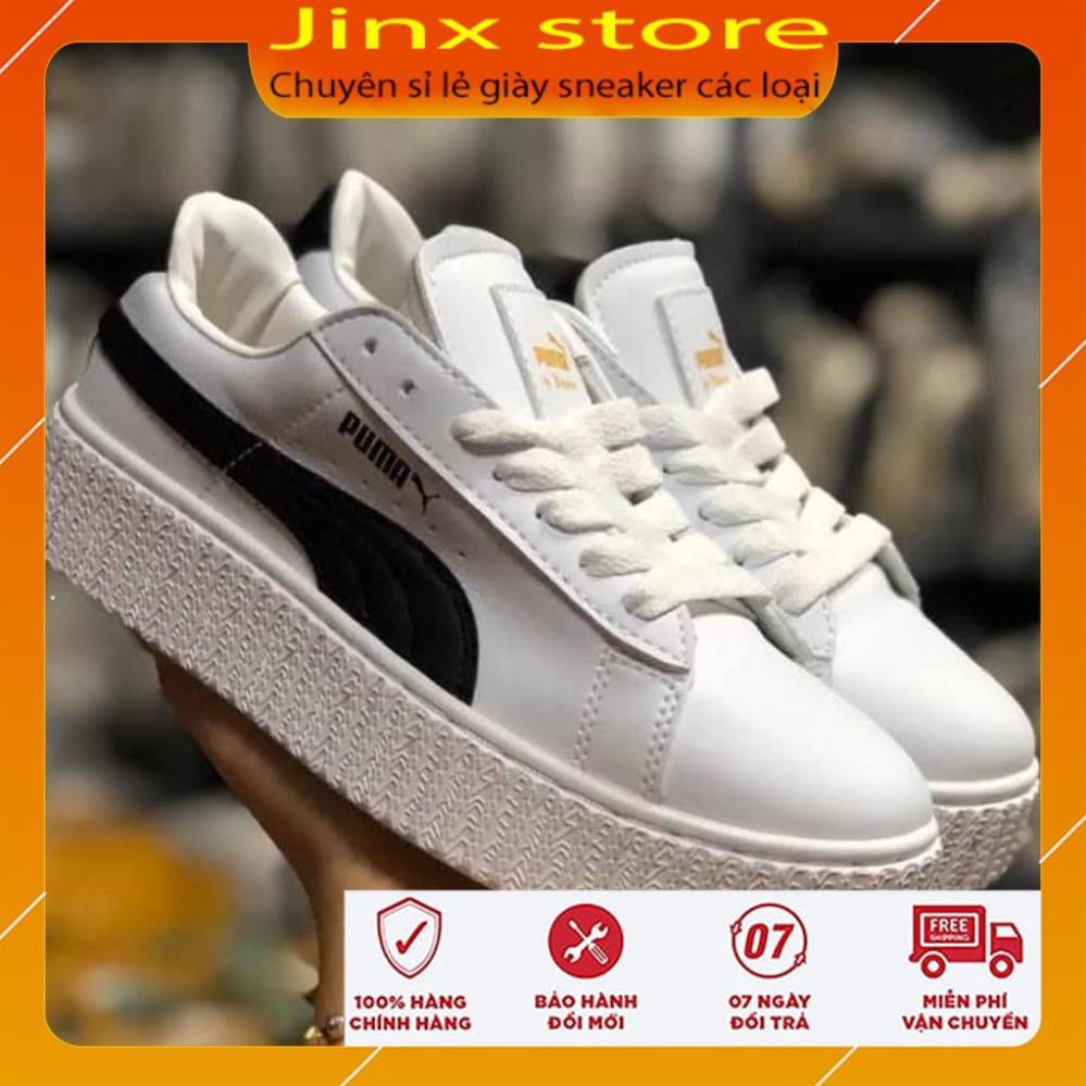 FALE Xả sale lớn nhất 12-12 [Hot trend-Freeship] Giày thể thao Puma trắng kẻ đen cao cấp Jinx Store ¹ new L > ₛ * :