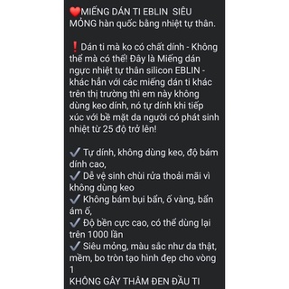 Miếng dán ti EBLIN Hàn Quốc