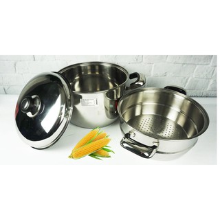 Bộ xửng hấp inox HappyCook ST26 26cm