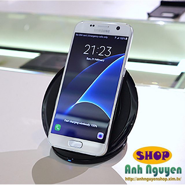 Đế Sạc Nhanh Không Dây Samsung Galaxy S7 Chính Hãng, EP-NG930, Hàng Mới 100%, Sạc Nhiều Đời Máy Khác Nhau