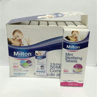 [lẻ bằng sỉ] Viên tiệt trùng Milton mini