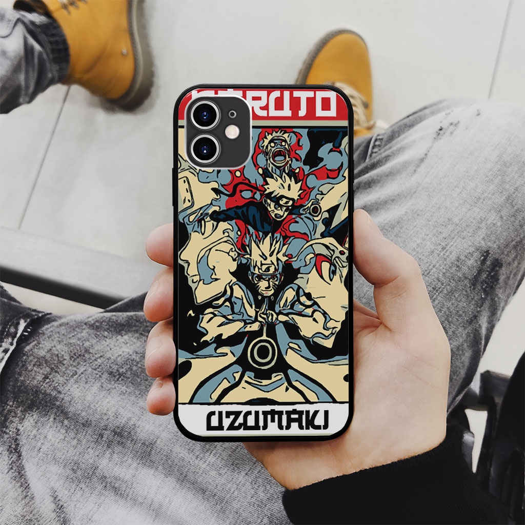 Ốp lưng Naruto tranh vẽ Uzumaki cho IPHONE và SAMSUNG  MANGA00586