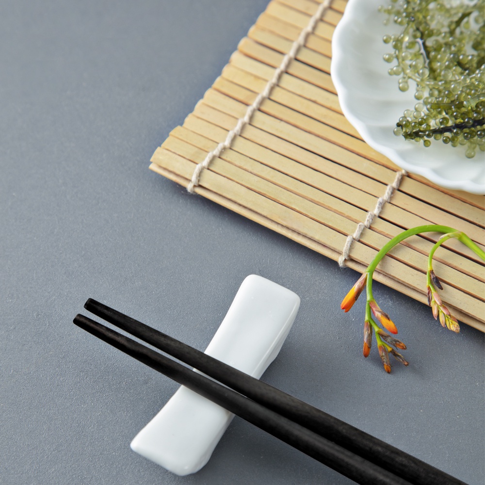 Combo gác đũa sứ trắng cao cấp kê đũa cho nhà hàng - Long Phương