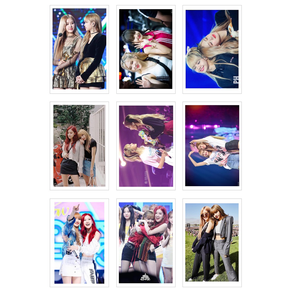 Lomo Card Ảnh Chaelisa ( Rosé & Lisa ) - BLACKPINK ( 36 ảnh)