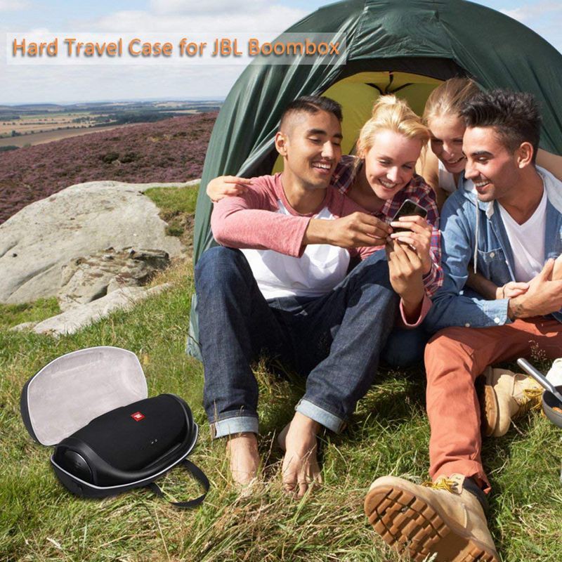 Túi đựng loa Bluetooth màu đen nhỏ gọn cho JBL Boombox