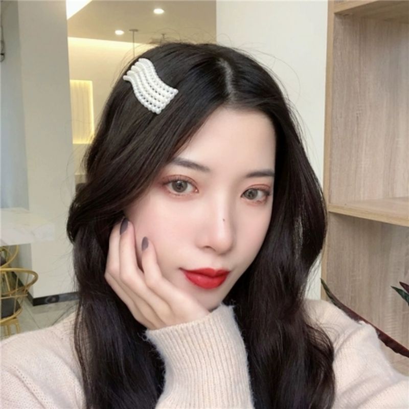 Kẹp tóc ngọc nhiều hình dáng dễ thương
