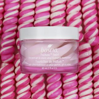 Kem dưỡng Boscia Tsubaki Swirl Two - Part Gel & Cream Deep Hydration Moisturizer 15ml tách set