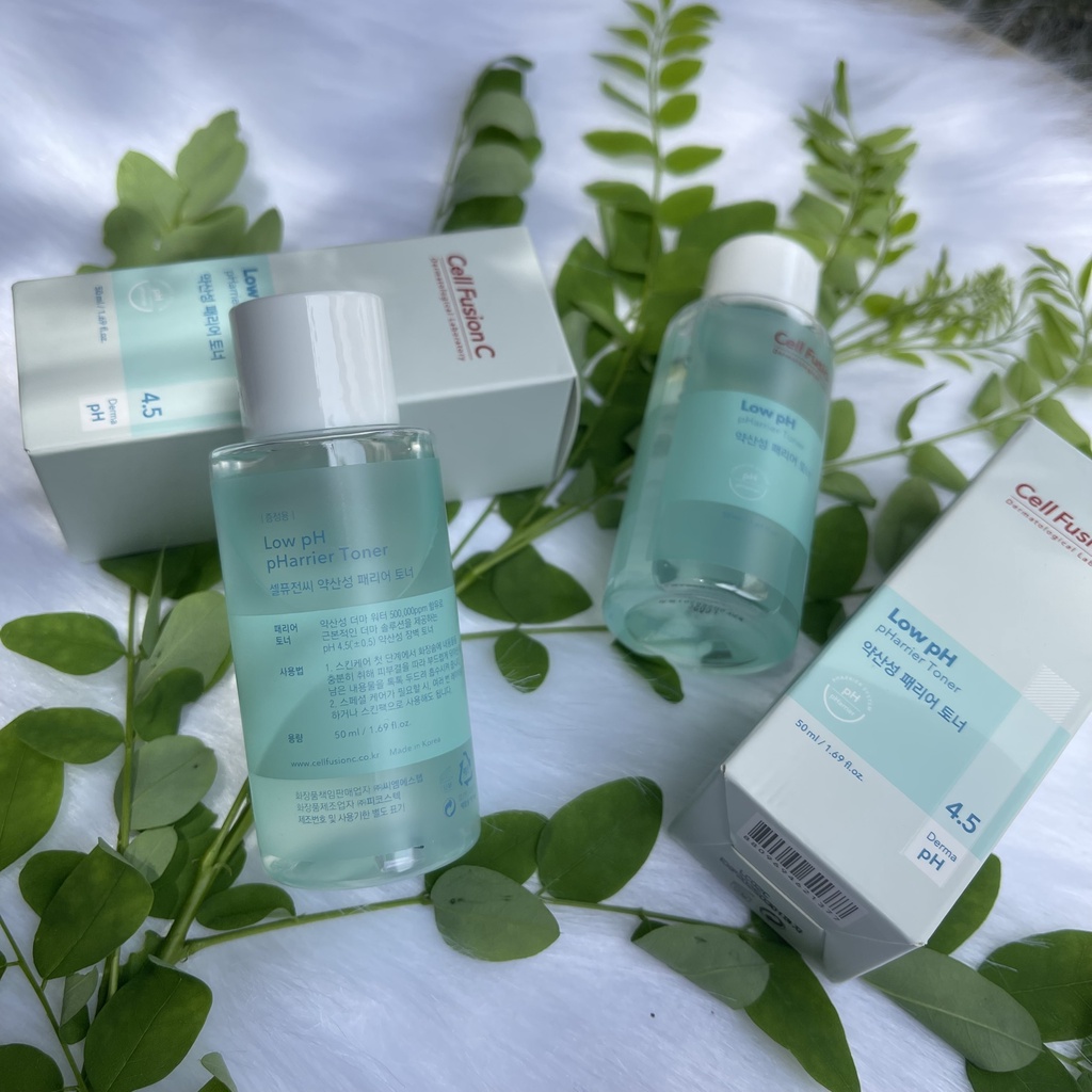 Nước Hoa Hồng Cell Fusion C Low pH pHarrier Toner  cân bằng độ pH cho da 50ML