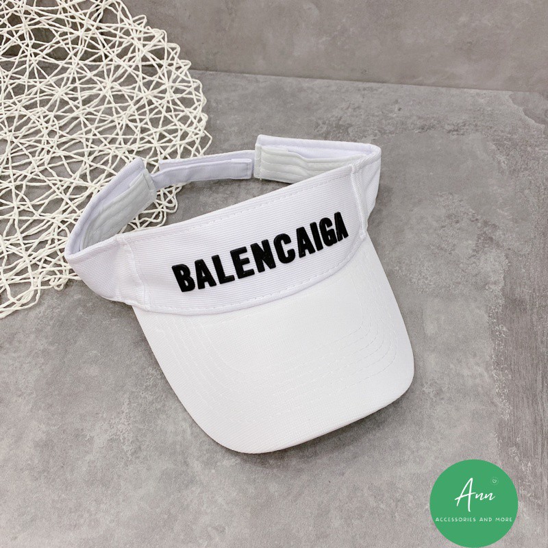 Mũ nửa đầu Balenciaga, chất vải lụa gai, phom mũ chuẩn đẹp, màu sắc trẻ trung, lên hình cực ấn tượng (Ảnh thật 100%)