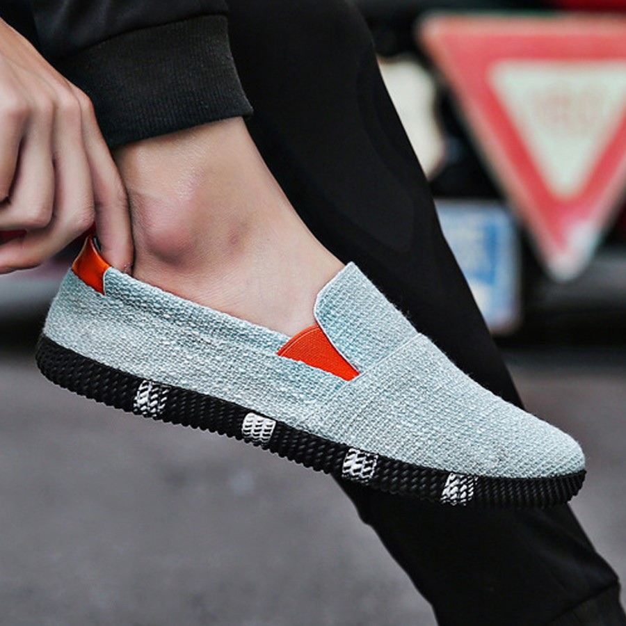 Giầy Lười Vải Nam phong cách HÀN QUỐC - Đẹp - Độc - Lạ | BigBuy360 - bigbuy360.vn