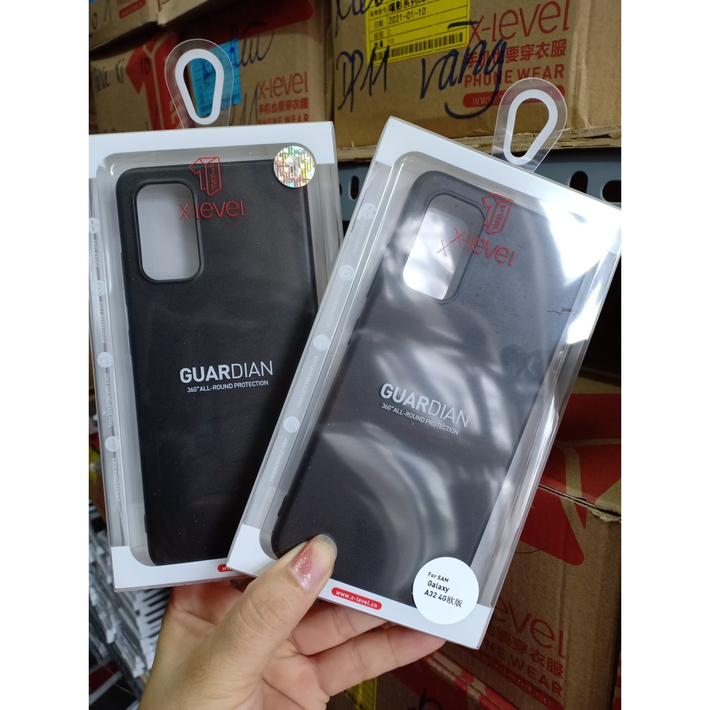 Ốp lưng silicon dẻo SamSung A32 4G, A52, A72 chính hãng X-LEVEL Guardian