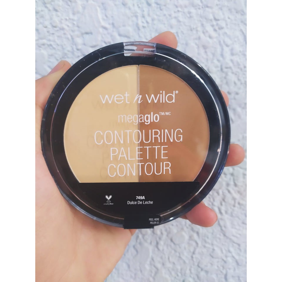 [ Ảnh Thật ] TẠO KHỐI WET N WILD MEGAGLO CONTOURING PALETTE MÀU Dulce de Leche