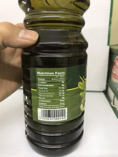 Dầu oliu nấu ăn extra virgin 1 lít