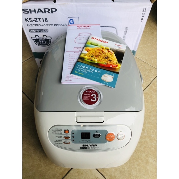 Nồi cơm điện tử Sharp Thái Lan 1,8L KS-ZT18