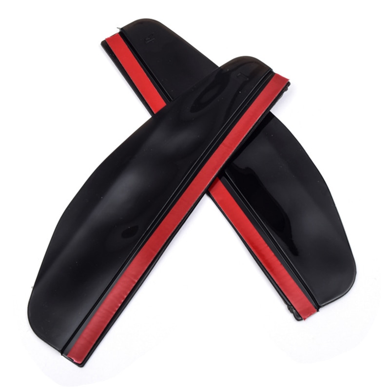 2 Vỏ Bọc Kính Chiếu Hậu Xe Hơi Bằng PVC Chống Mưa Tiện Dụng