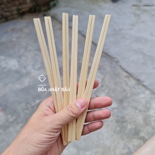 Combo 100 đôi Đũa gỗ tách + Tăm nhật bản Opp