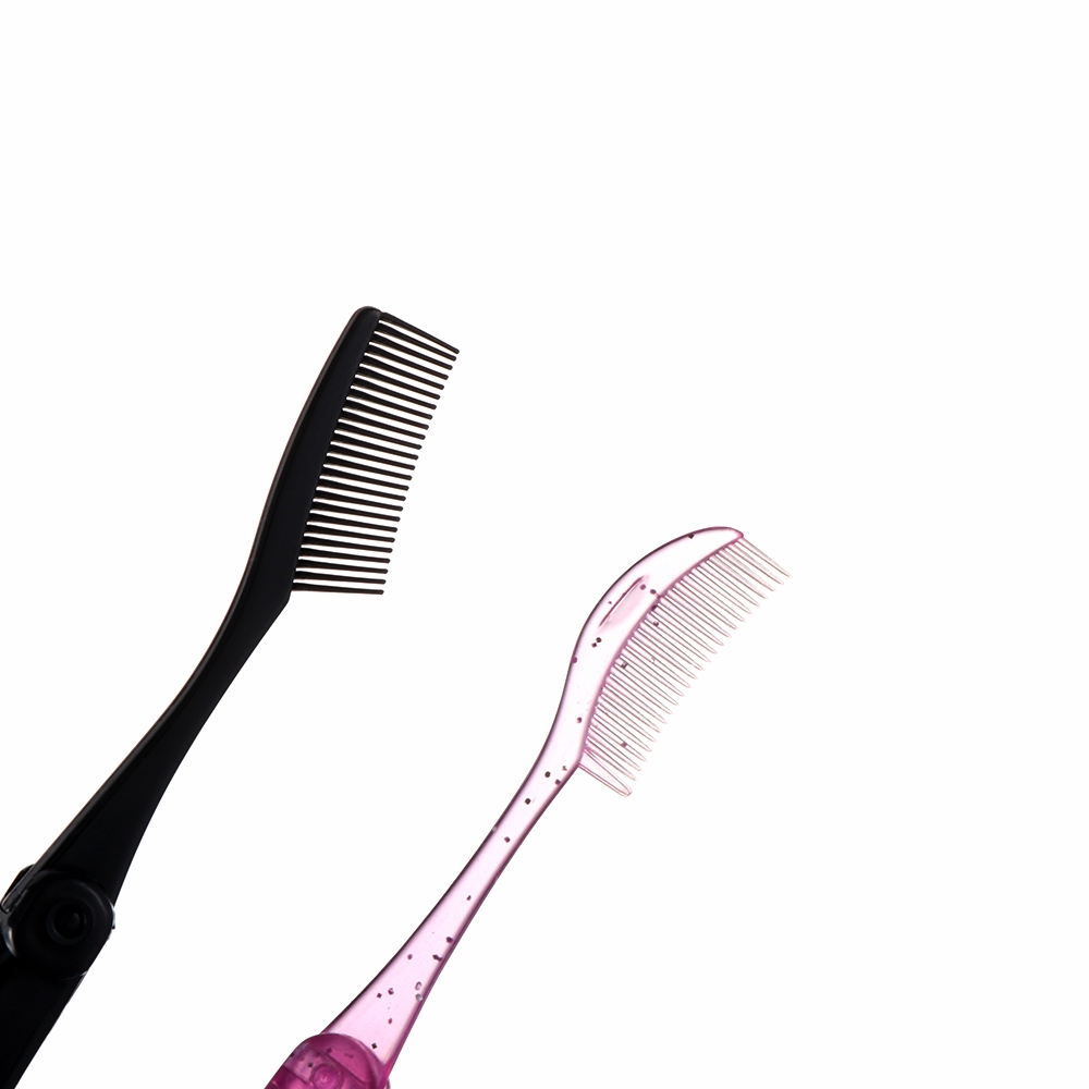 [Hàng mới về] Set 1/2 lược gấp chải lông mi dùng nối mi thời trang cho nữ